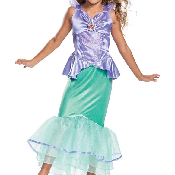 Disney Princess Ariel Costume & Wig